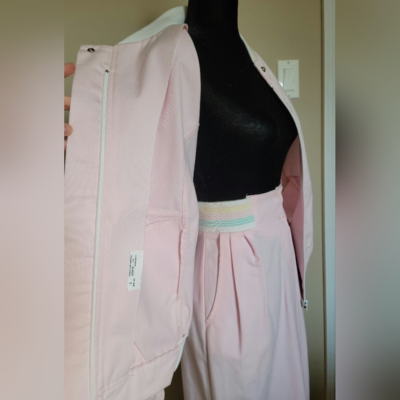 80's Vintage NWT jacket+EUC Skirt 1980's country club Set size 8 made in Canada - Picture 5 of 11